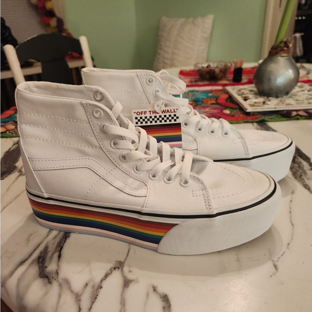 Vans Pride Celebration Sk8-Hi Rainbow Hightop